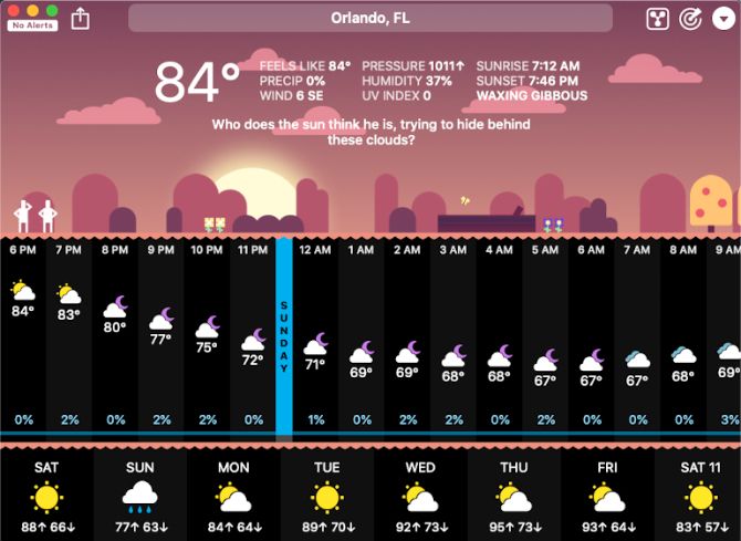 weather network app for mac